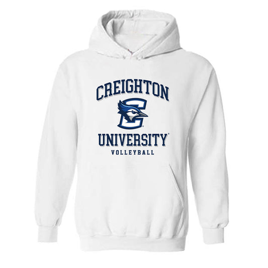 Creighton - NCAA Women's Volleyball : Ava TeStrake - Classic Shersey Hooded Sweatshirt-0