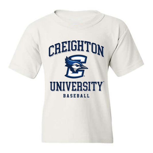 Creighton - NCAA Baseball : John McDonald - Classic Shersey Youth T-Shirt-0