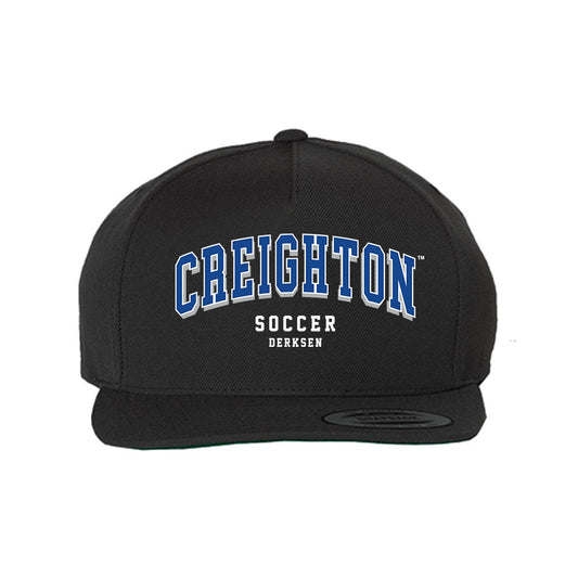 Creighton - NCAA Men's Soccer : Carter Derksen - Snapback Hat-0