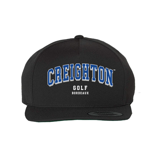 Creighton - NCAA Men's Golf : JJ Bordeaux - Snapback Hat-0
