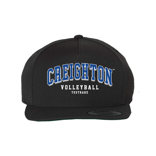 Creighton - NCAA Women's Volleyball : Ava TeStrake - Snapback Hat-0