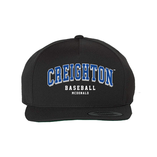 Creighton - NCAA Baseball : John McDonald - Snapback Hat-0