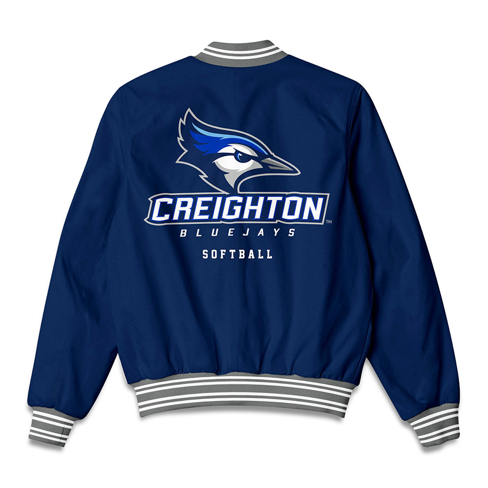 Creighton - NCAA Softball : Angelina Vazquez - Bomber Jacket-1