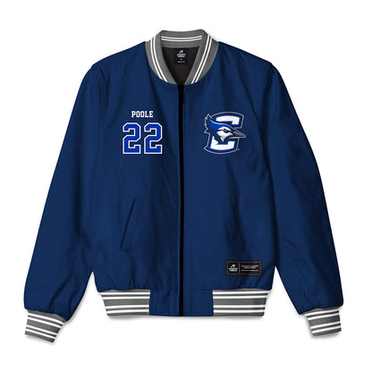 Creighton - NCAA Softball : Hannah Poole - Bomber Jacket-0