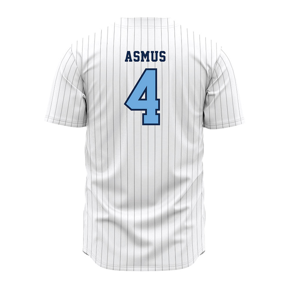 Creighton - NCAA Baseball : Riley Asmus - White Jersey-1