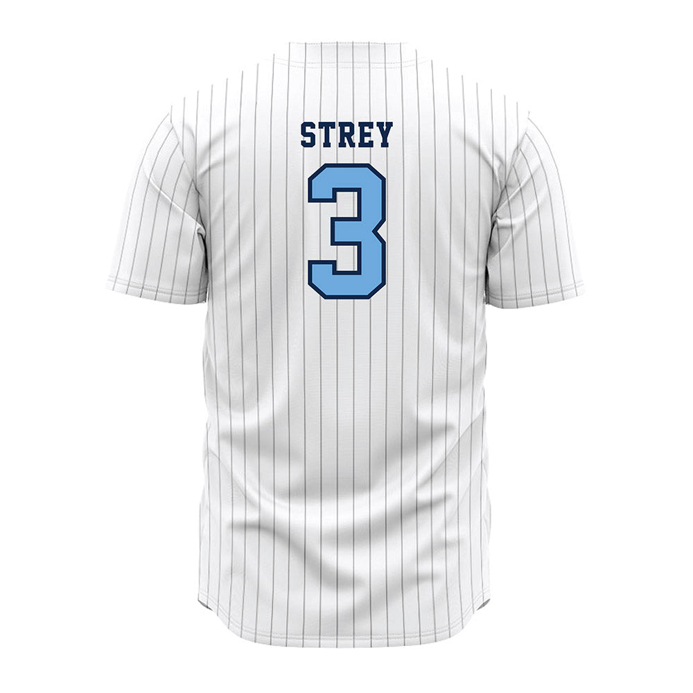 Creighton - NCAA Baseball : Owen Strey - White Jersey-1