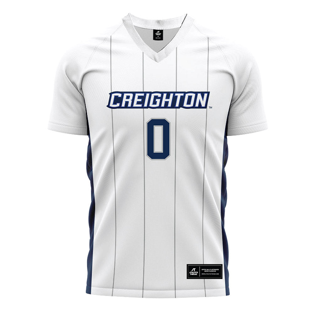 Creighton - NCAA Women's Soccer : Morgan Paley - White Soccer Jersey-0
