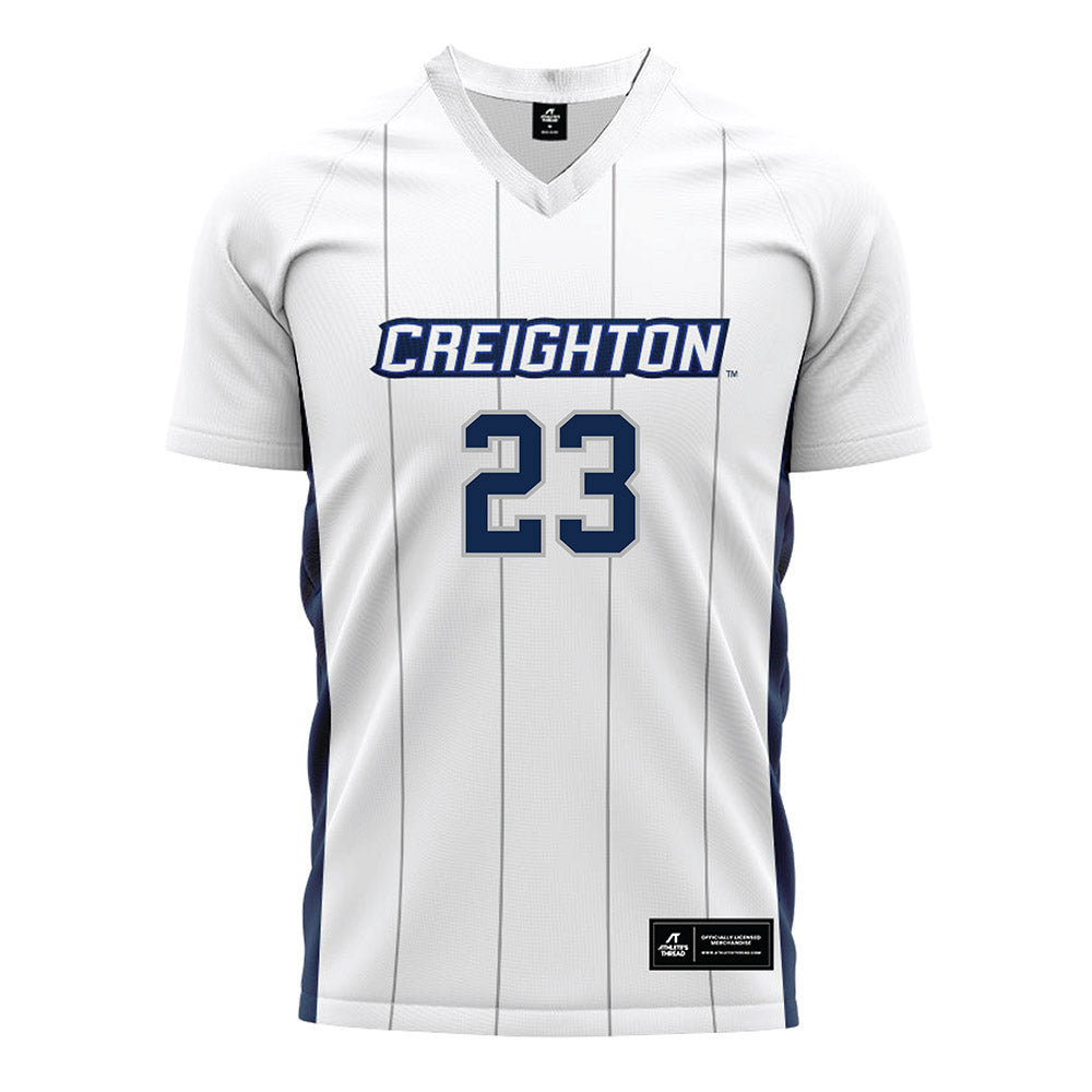 Creighton - NCAA Women's Soccer : Cassidy Horton - White Soccer Jersey-0
