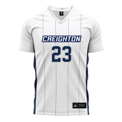 Creighton - NCAA Women's Soccer : Cassidy Horton - White Soccer Jersey-0