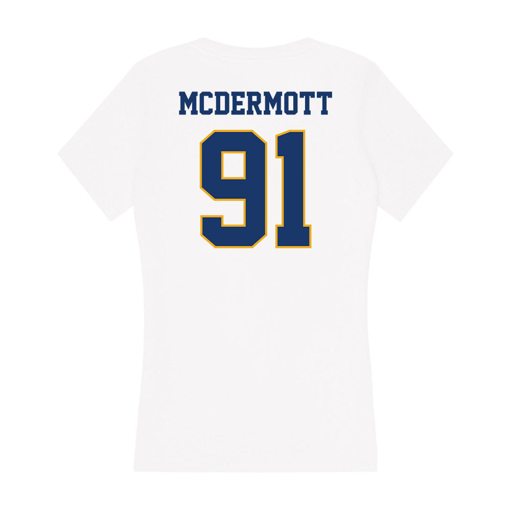 Canisius - NCAA Men's Ice Hockey : Alton Mcdermott - Women's V-Neck T-Shirt-1