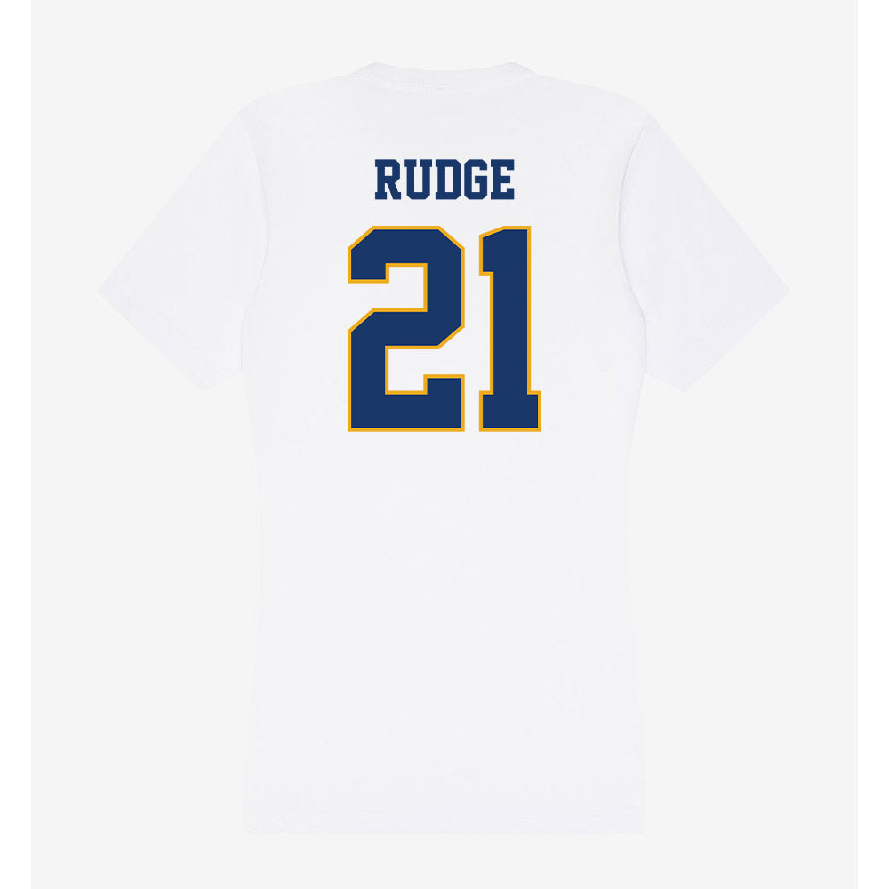 Canisius - NCAA Baseball : Trent Rudge - Women's V-Neck T-Shirt-1