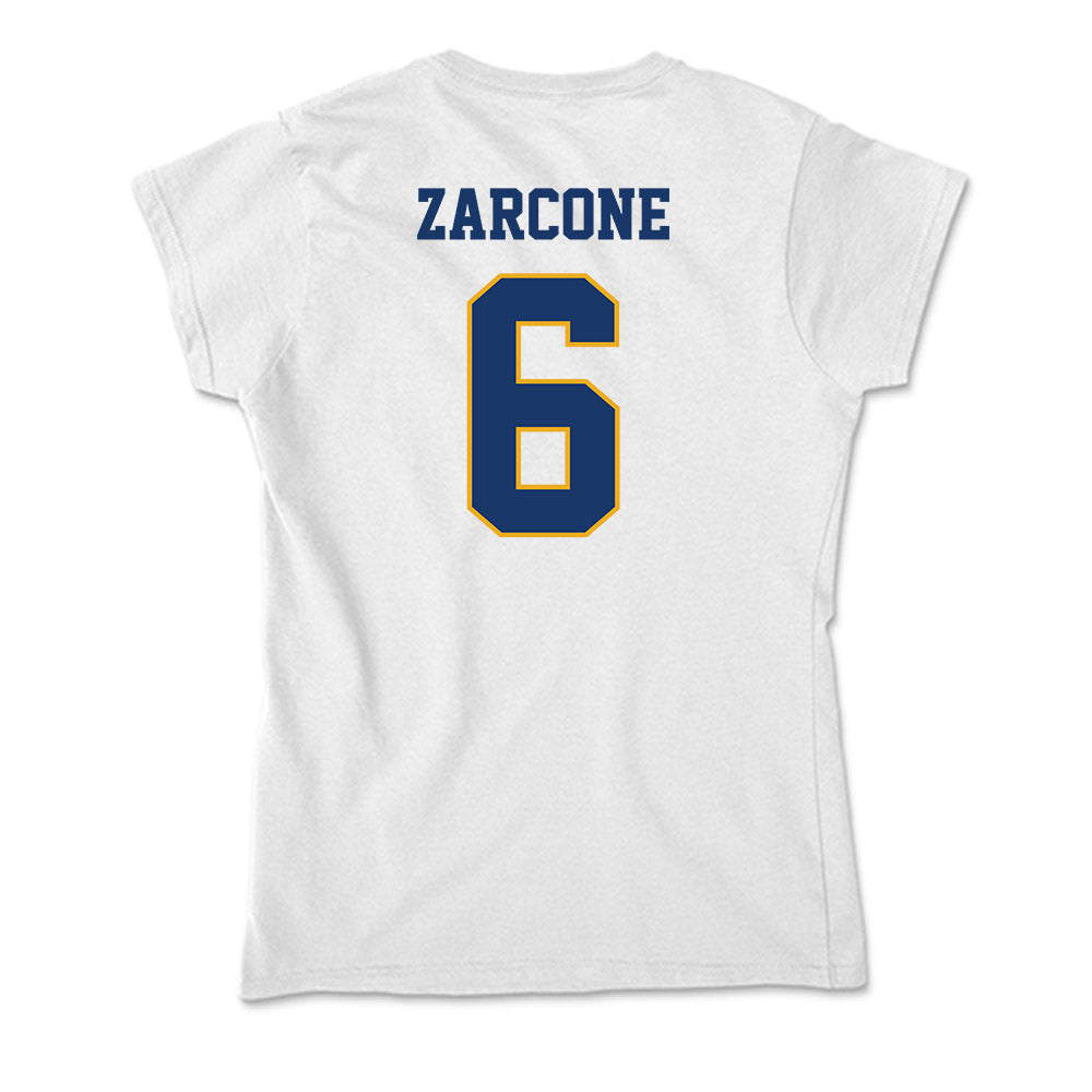 Canisius - NCAA Men's Soccer : AJ Zarcone - Soft Style Women’s T-Shirt-1