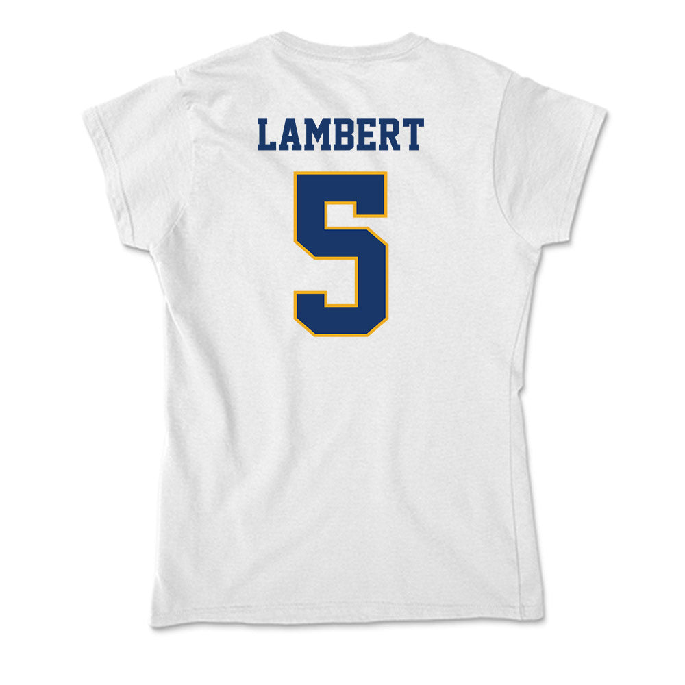 Canisius - NCAA Men's Lacrosse : Jacob Lambert - Soft Style Women’s T-Shirt-1