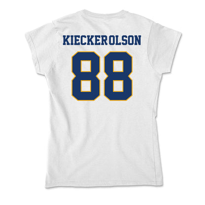 Canisius - NCAA Men's Ice Hockey : Killian Kiecker-Olson - Soft Style Women’s T-Shirt-1