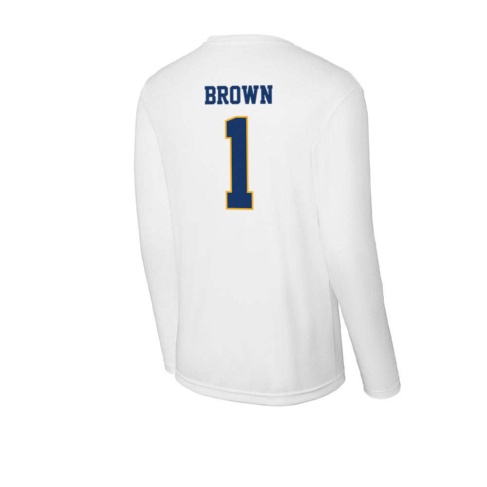 Canisius - NCAA Baseball : Grady Brown - Activewear Long Sleeve T-Shirt-1