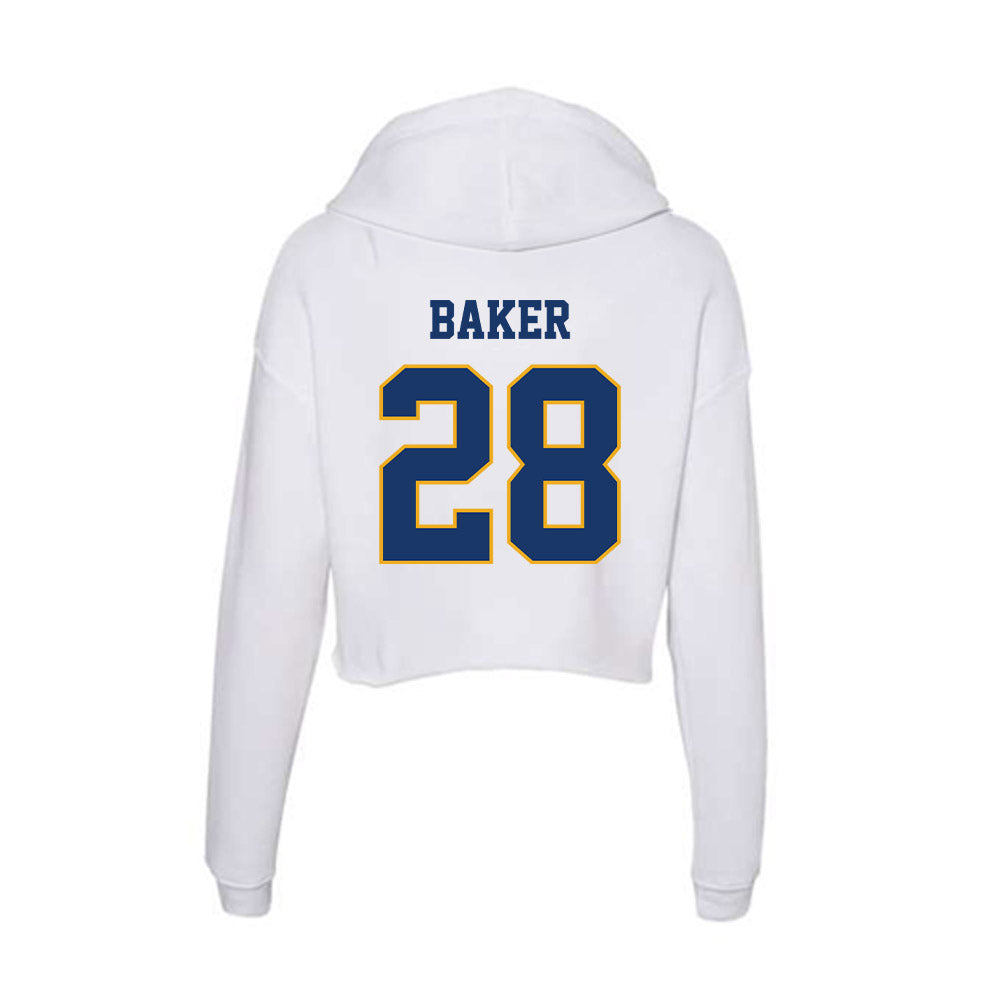 Canisius - NCAA Acrobatics & Tumbling : Julie Baker - Women's Crop Fleece Hoodie-1