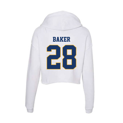 Canisius - NCAA Acrobatics & Tumbling : Julie Baker - Women's Crop Fleece Hoodie-1