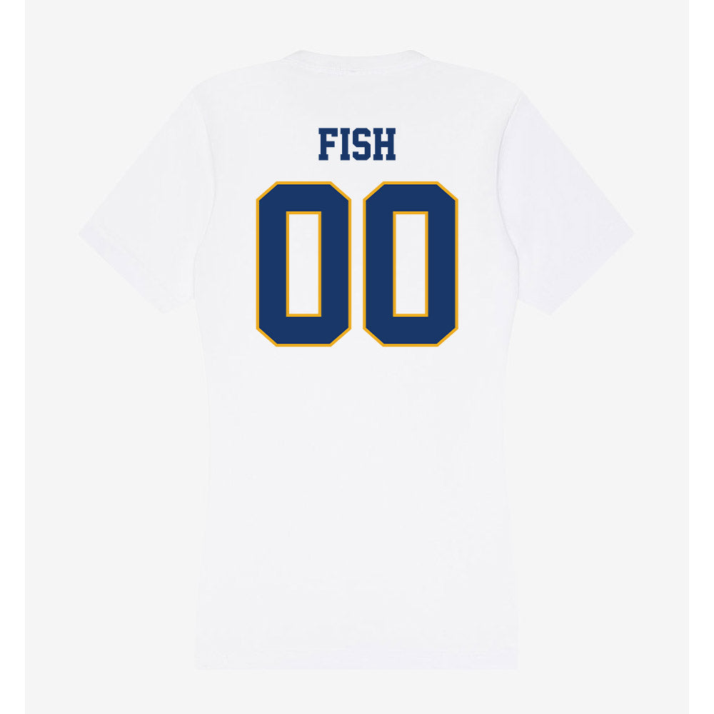 Canisius - NCAA Acrobatics & Tumbling : Danielle Fish - Women's V-Neck T-Shirt-1