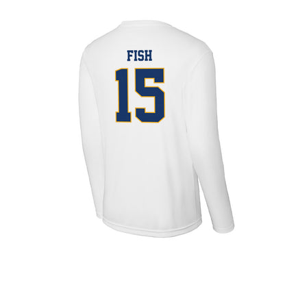 Canisius - NCAA Acrobatics & Tumbling : Danielle Fish - Activewear Long Sleeve T-Shirt-1
