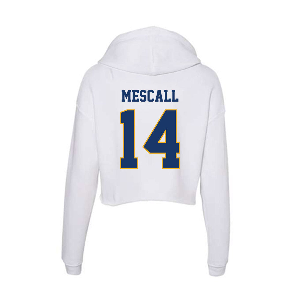 Canisius - NCAA Women's Basketball : Molly Mescall - Women's Crop Fleece Hoodie-1