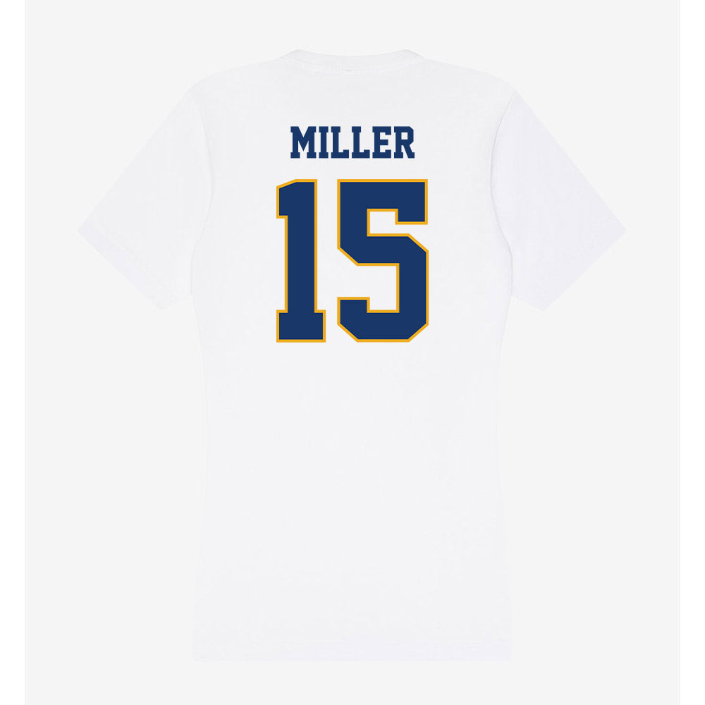 Canisius - NCAA Men's Ice Hockey : Cole Miller - Women's V-Neck T-Shirt-1