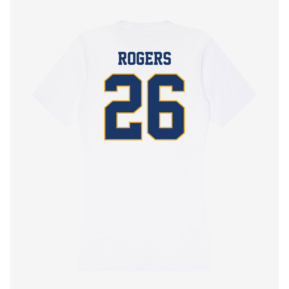 Canisius - NCAA Baseball : Mark Rogers - Women's V-Neck T-Shirt-1
