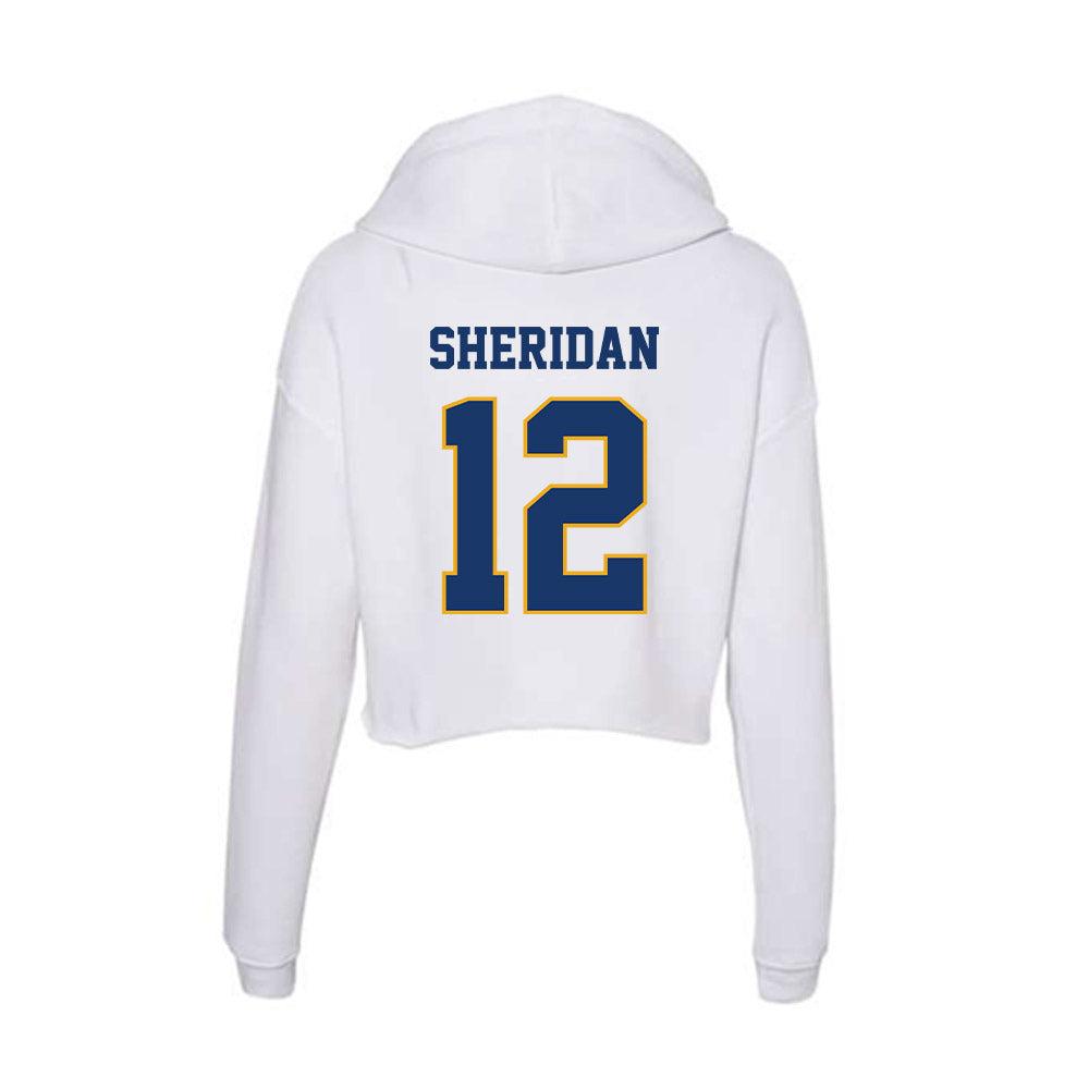 Canisius - NCAA Baseball : Tommy Sheridan - Women's Crop Fleece Hoodie-1
