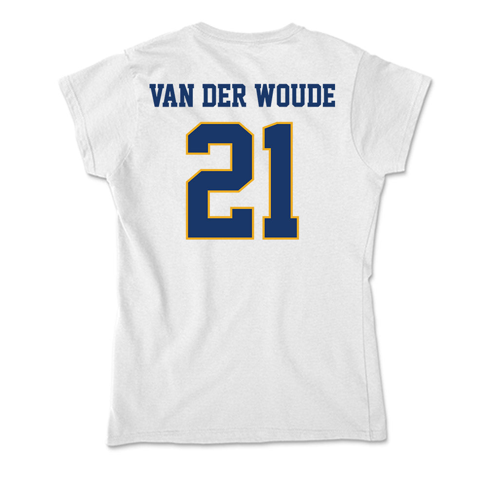 Canisius - NCAA Women's Basketball : Evie Van der Woude - Soft Style Women’s T-Shirt-1