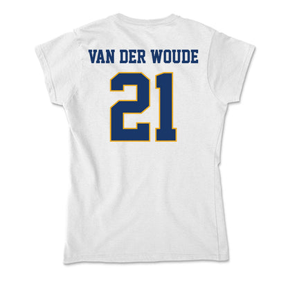 Canisius - NCAA Women's Basketball : Evie Van der Woude - Soft Style Women’s T-Shirt-1