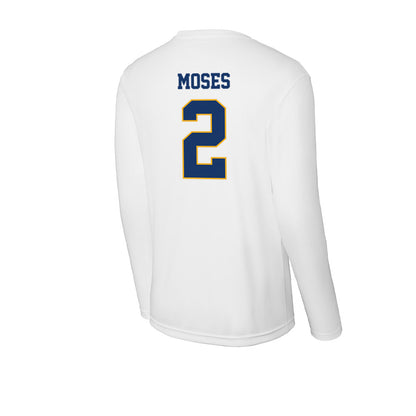 Canisius - NCAA Women's Basketball : Alex Moses - Activewear Long Sleeve T-Shirt-1