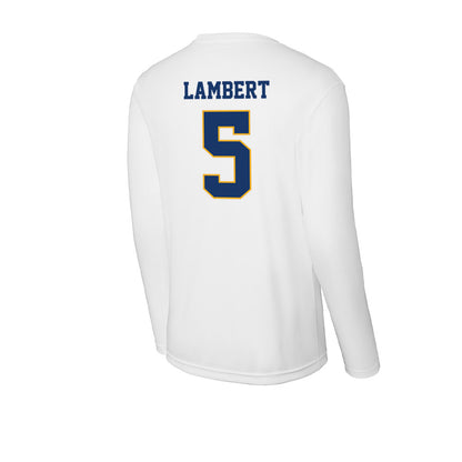 Canisius - NCAA Men's Lacrosse : Jacob Lambert - Activewear Long Sleeve T-Shirt-1