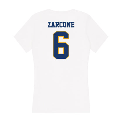 Canisius - NCAA Men's Soccer : AJ Zarcone - Women's V-Neck T-Shirt-1