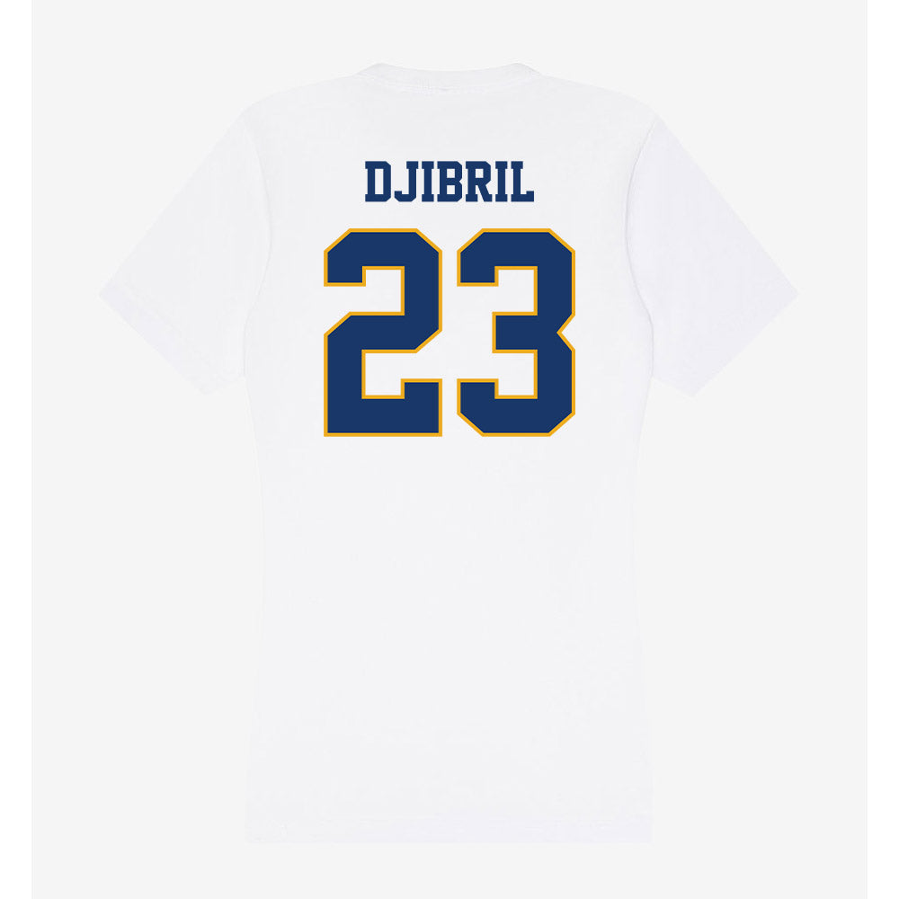 Canisius - NCAA Women's Basketball : Yasmine Djibril - Women's V-Neck T-Shirt-1