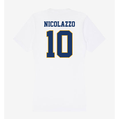 Canisius - NCAA Men's Soccer : Romero Nicolazzo - Women's V-Neck T-Shirt-1