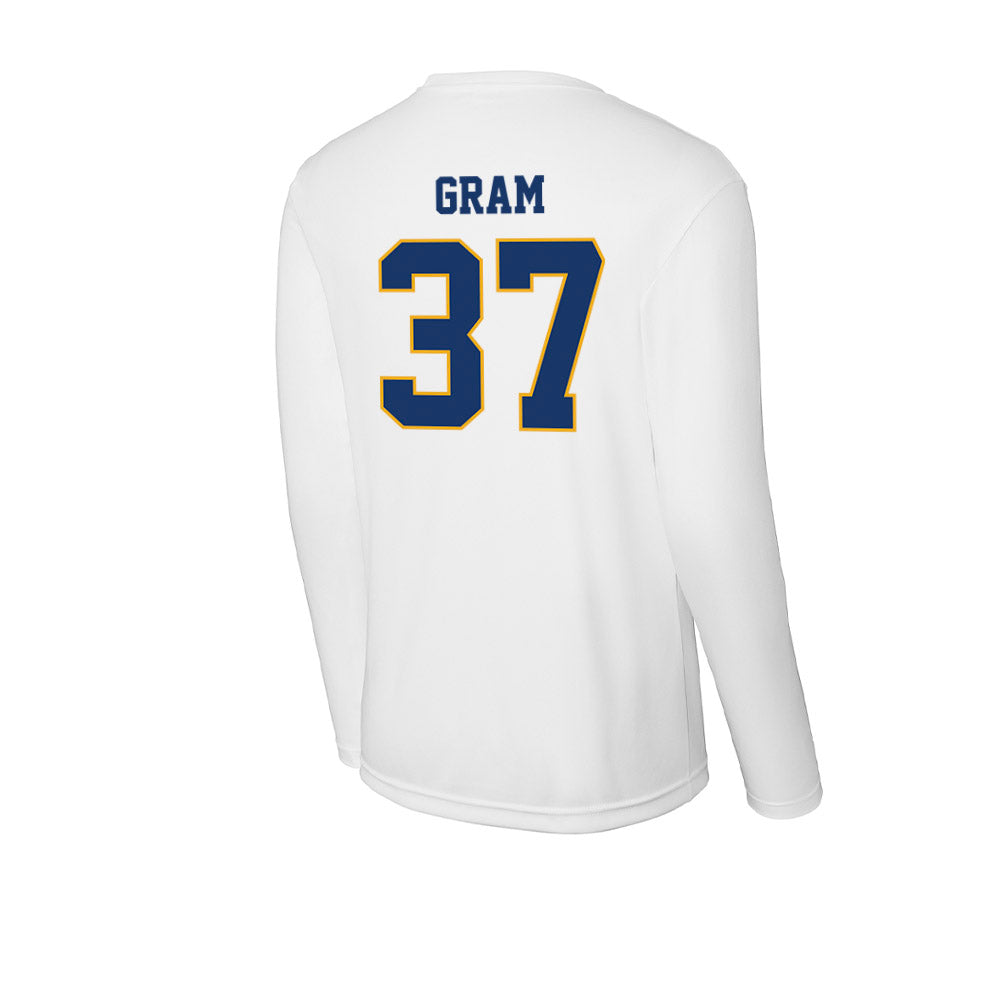 Canisius - NCAA Acrobatics & Tumbling : Carissa Gram - Activewear Long Sleeve T-Shirt-1