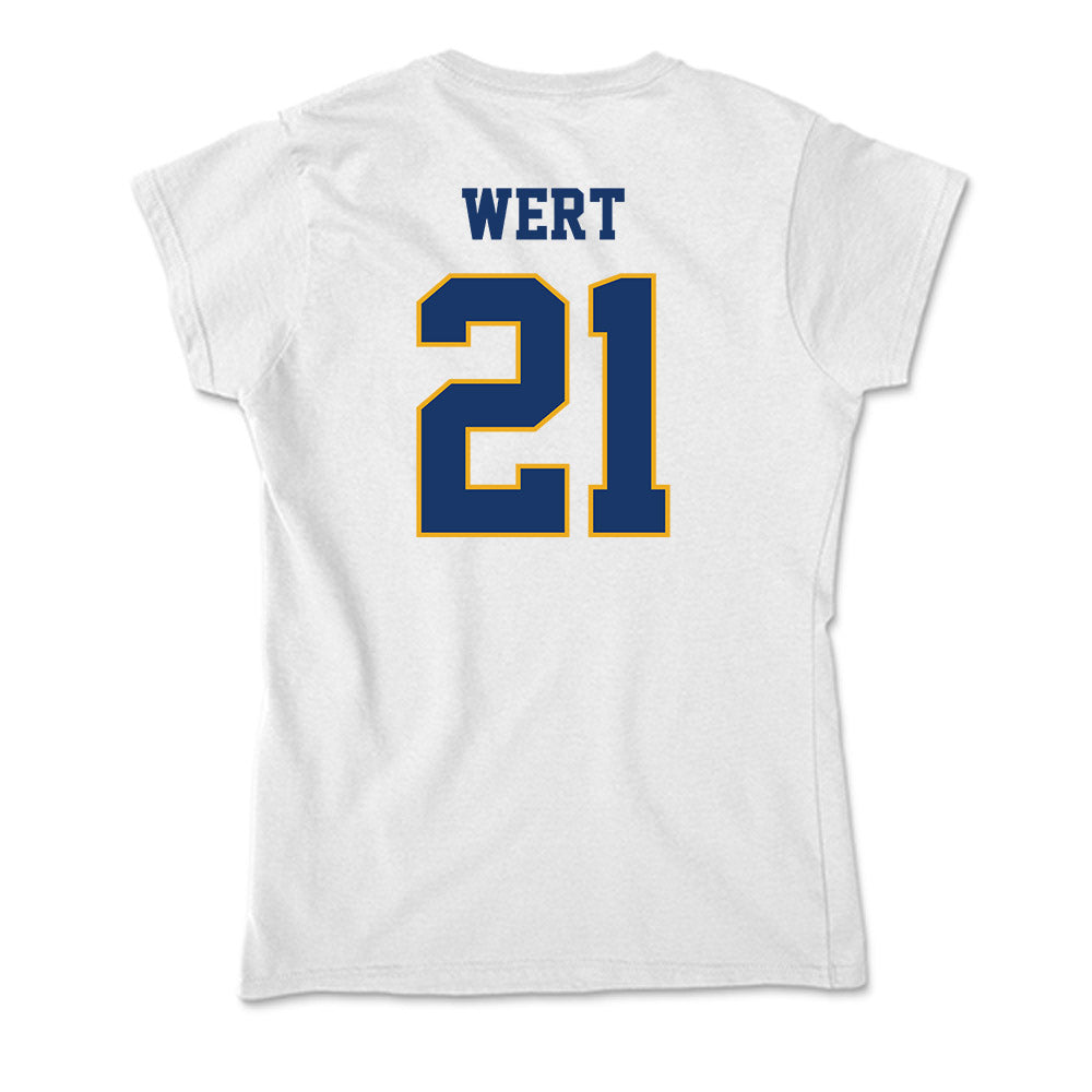 Canisius - NCAA Acrobatics & Tumbling : Jenna Wert - Soft Style Women’s T-Shirt-1