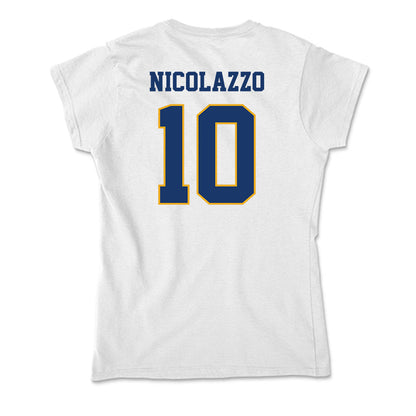 Canisius - NCAA Men's Soccer : Romero Nicolazzo - Soft Style Women’s T-Shirt-1