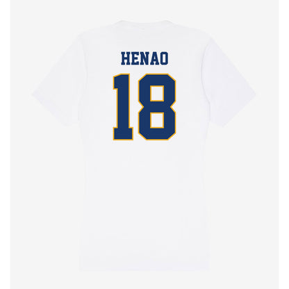 Canisius - NCAA Men's Soccer : Kerby Henao - Women's V-Neck T-Shirt-1