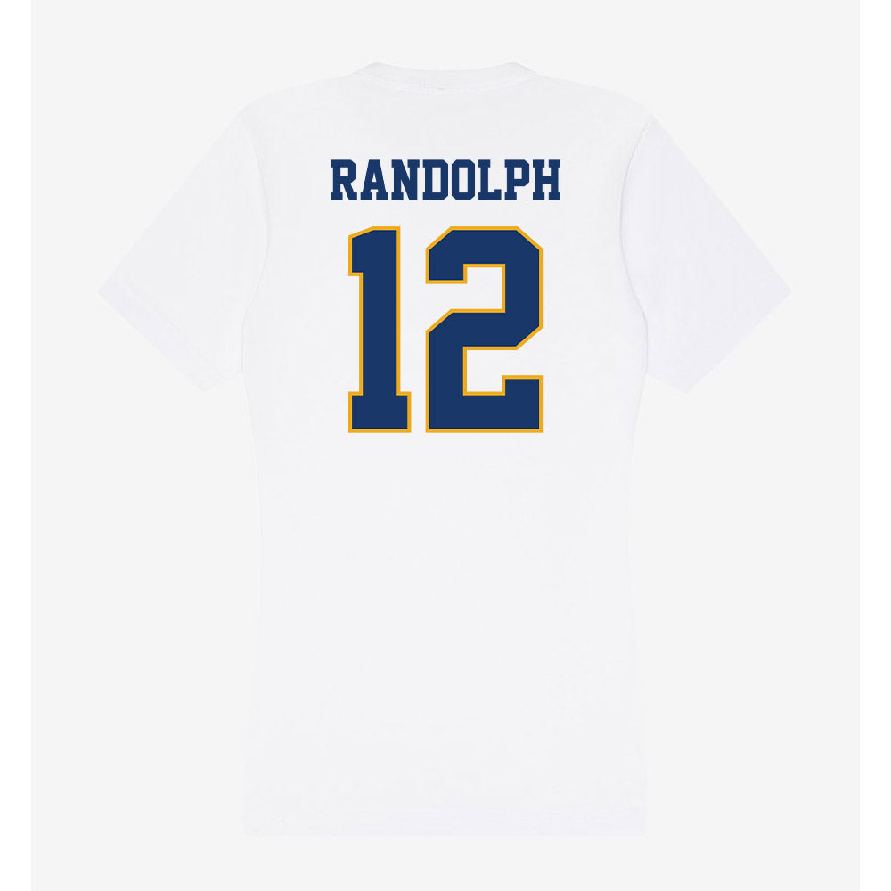 Canisius - NCAA Women's Basketball : Saige Randolph - Women's V-Neck T-Shirt-1