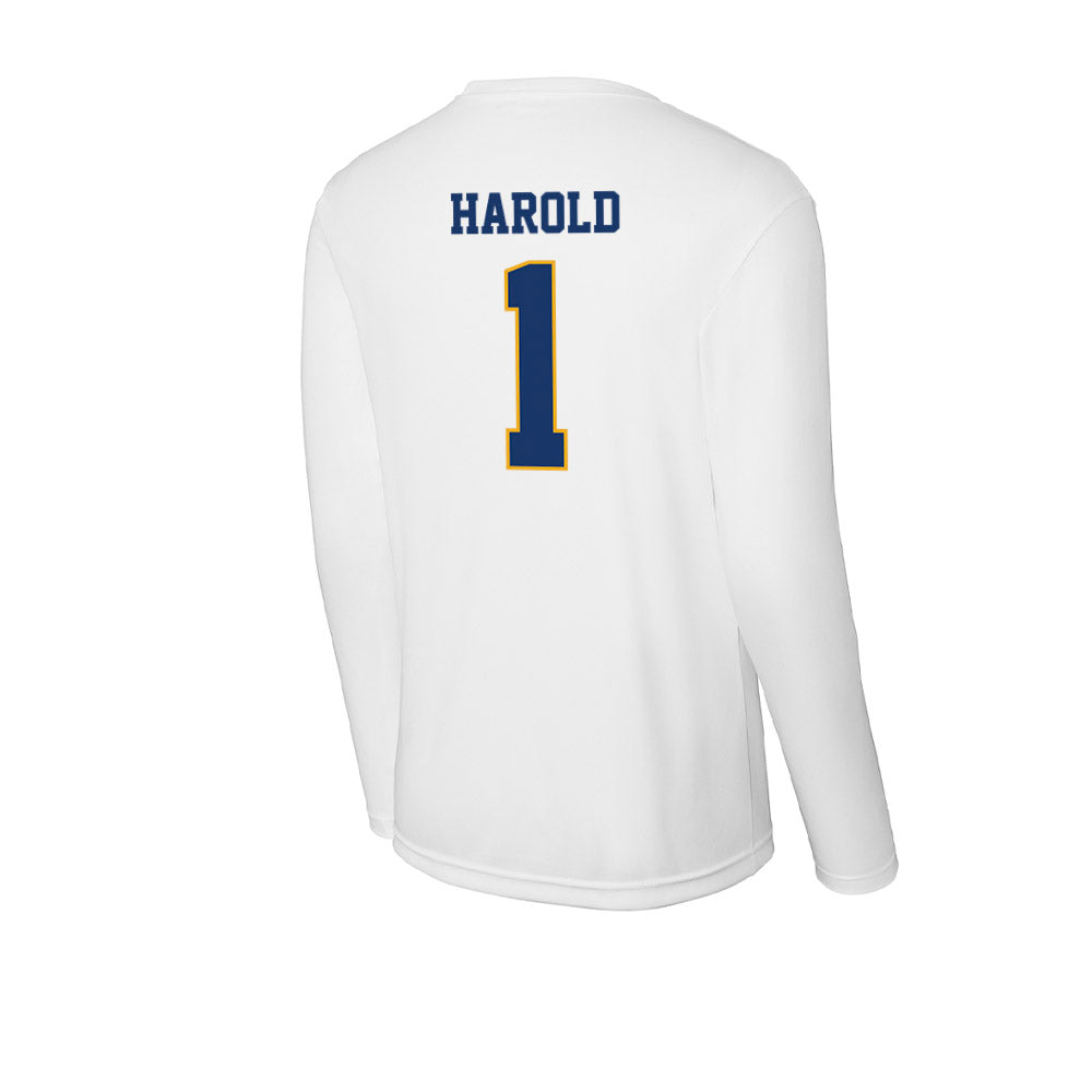 Canisius - NCAA Men's Soccer : Preston Harold - Activewear Long Sleeve T-Shirt-1