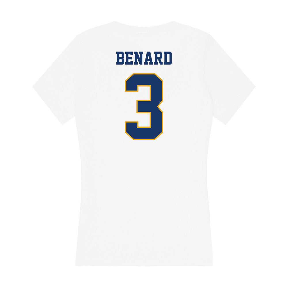 Canisius - NCAA Men's Basketball : Anthony Benard - Women's V-Neck T-Shirt-1