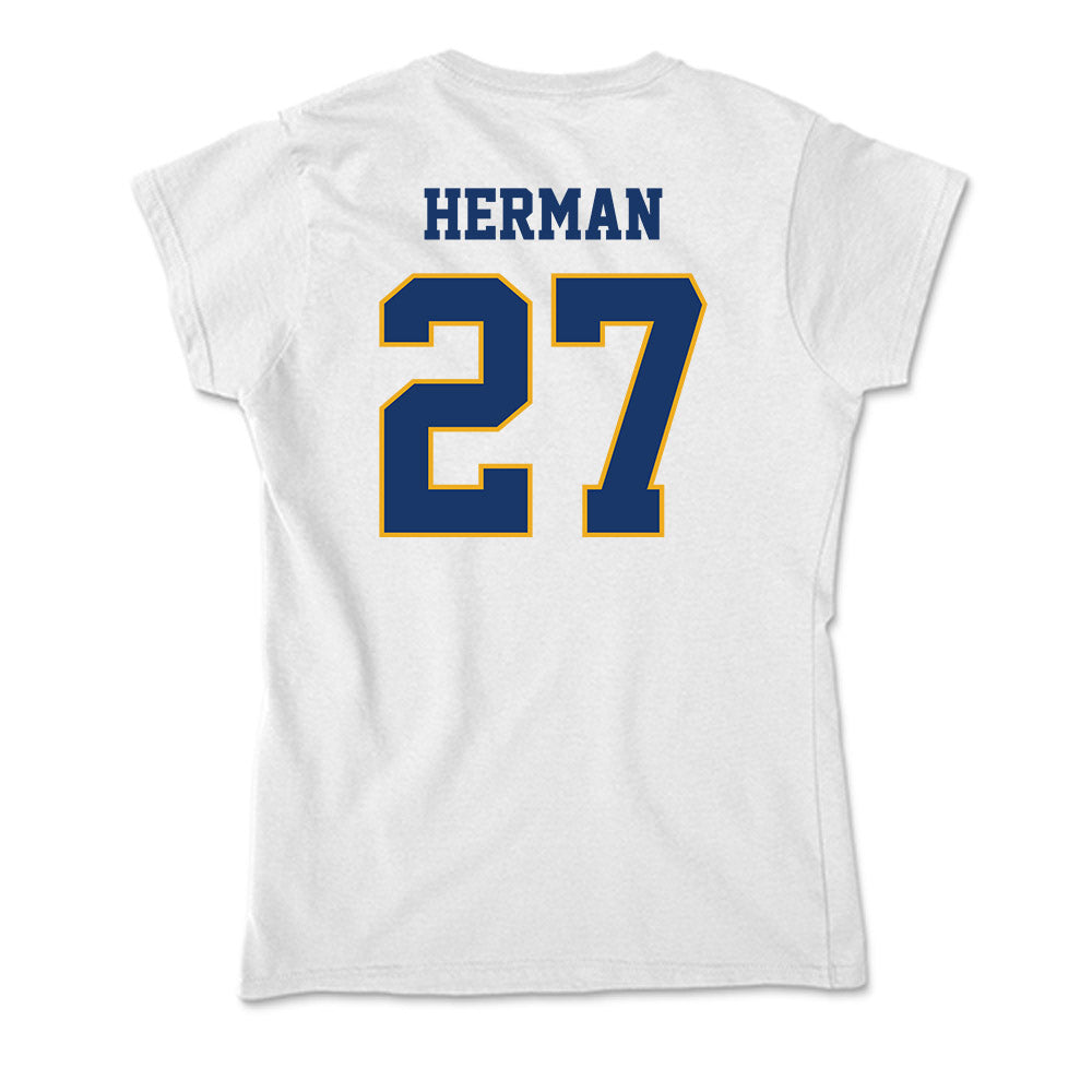 Canisius - NCAA Baseball : Blake Herman - Soft Style Women’s T-Shirt-1