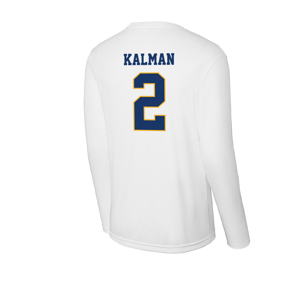 Canisius - NCAA Men's Lacrosse : Johnny Kalman - Activewear Long Sleeve T-Shirt-1
