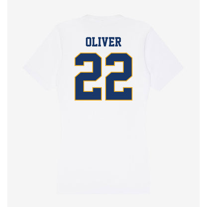 Canisius - NCAA Men's Basketball : Brendan Oliver - Women's V-Neck T-Shirt-1