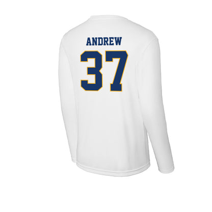 Canisius - NCAA Men's Ice Hockey : Hunter Andrew - Activewear Long Sleeve T-Shirt-1