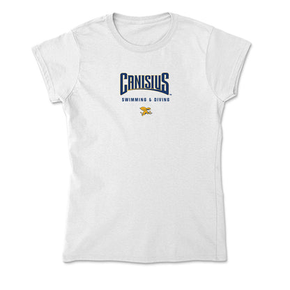 Canisius - NCAA Men's Swimming & Diving : Alex Schuler - Soft Style Women’s T-Shirt-0