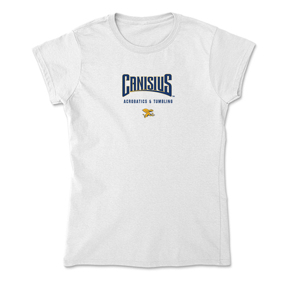 Canisius - NCAA Acrobatics & Tumbling : Danielle Fish - Soft Style Women’s T-Shirt-0