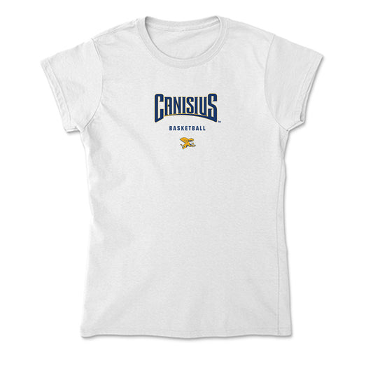 Canisius - NCAA Men's Basketball : Michael Wilson - Soft Style Women’s T-Shirt-0