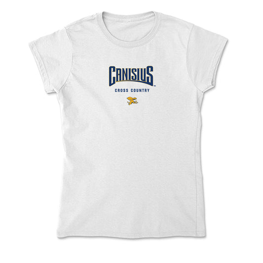 Canisius - NCAA Women's Cross Country : Cassandra Collins - Soft Style Women’s T-Shirt-0
