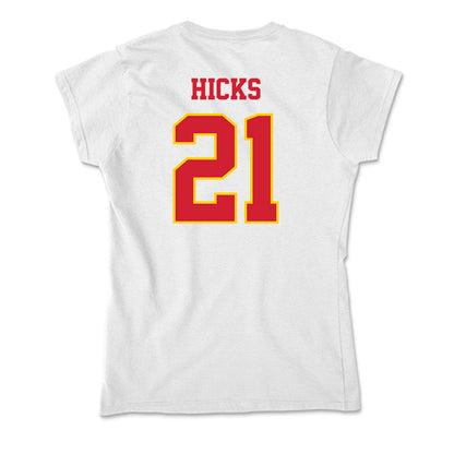 Pitt State - NCAA Football : Landyn Hicks - Soft Style Women’s T-Shirt-1